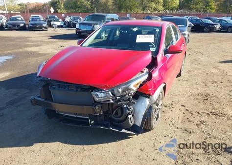 2022 Kia Forte Lxs from USA, damaged, VIN 3KPF24AD5NE431638